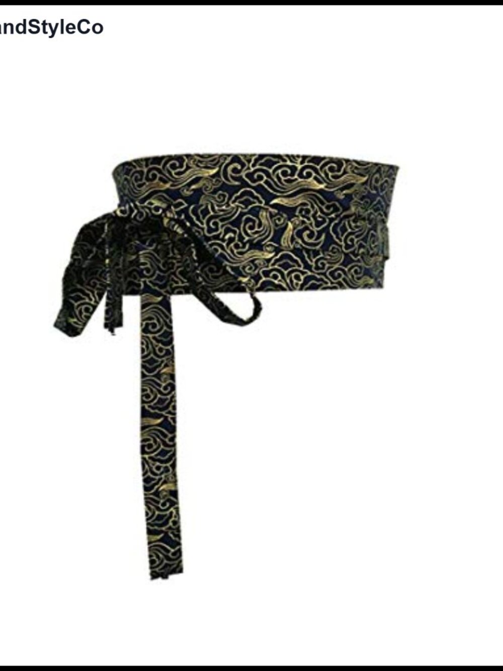 Handmade Cotton Bronze Fabric Kimono Robe Obi Belt Sash Waistband Tie